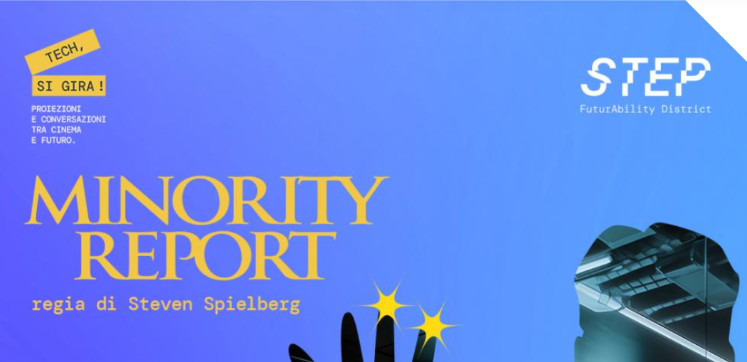 Rassegna Cinematografica “Tech, si gira!” – Proiezione del film “Minority Report”